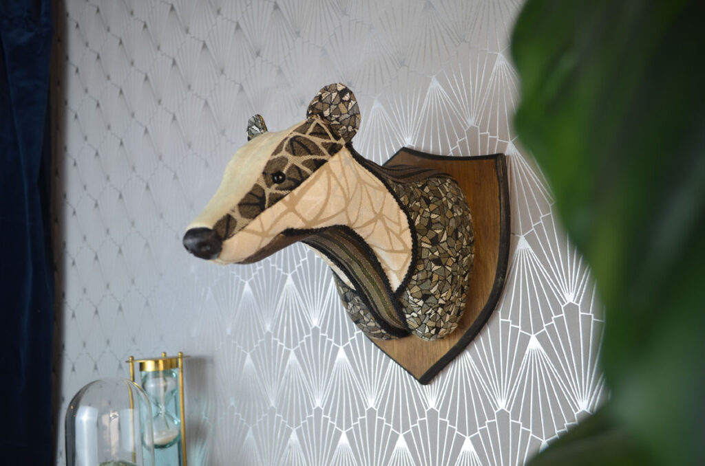 Badger Faux Taxidermy