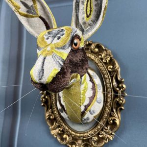 embroidered wall decor