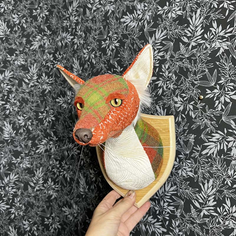 Sunny - Fox Wall Sculpture - Image 6