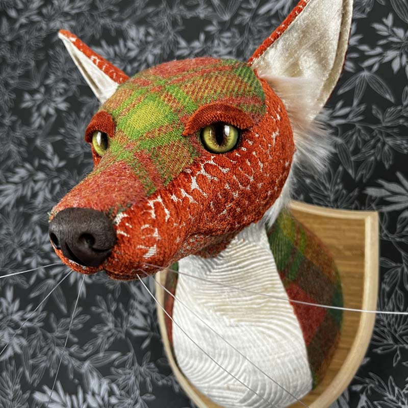 Sunny - Fox Wall Sculpture - Image 2