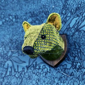 acid green wall decor